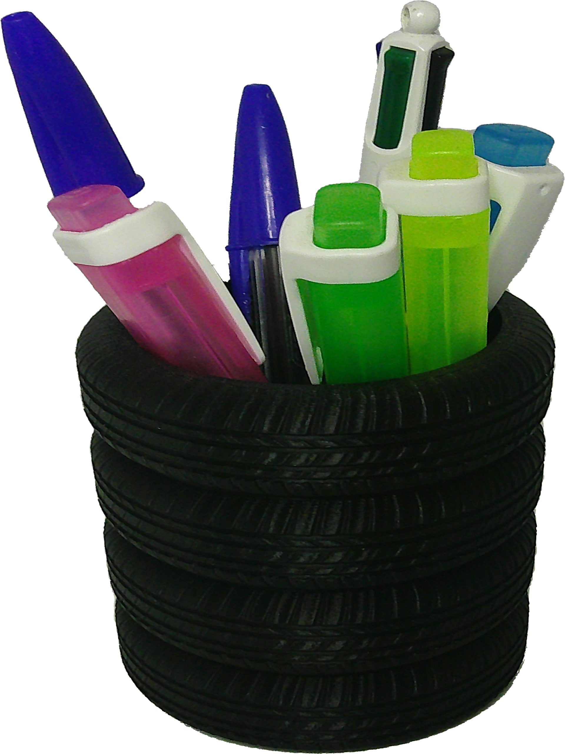 Pot à crayon pneu – Image 2